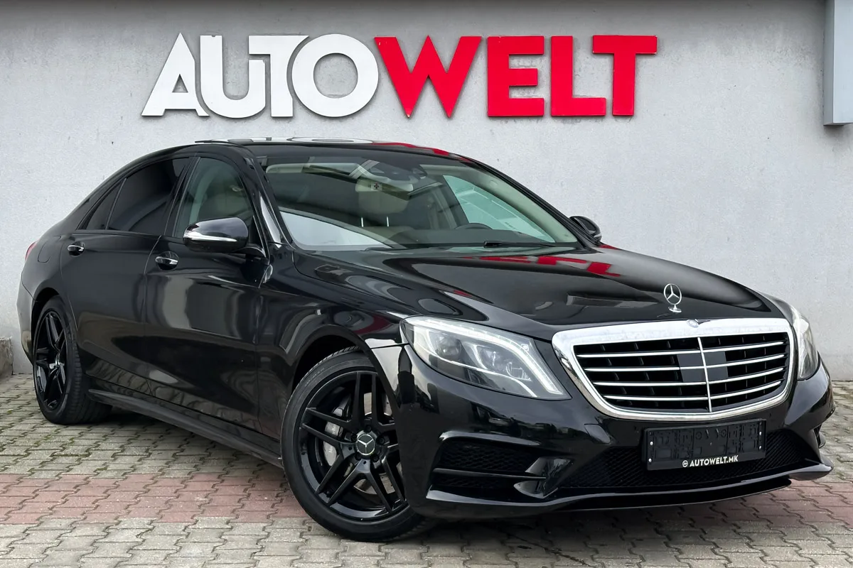 MERCEDES-BENZ S350 CDI 258HP LONG 9G-TRONIC AMG LINE INTELLIGENT LIGHT SYSTEM 3D NAVIGATION 4-ZONE CLIMATRONIC HEATED SE
