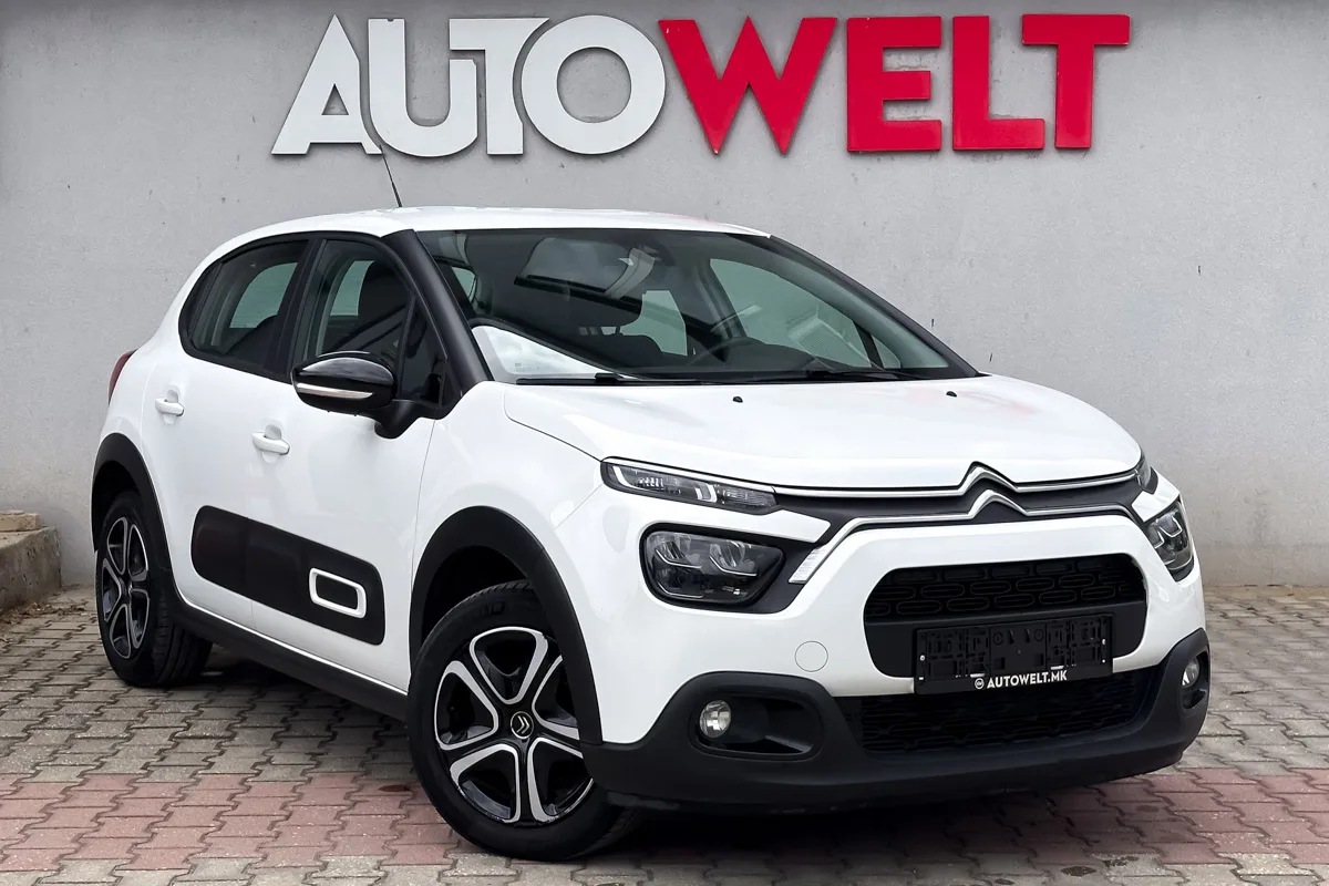 CITROEN C3 1.5 HDI 102HP FELL FACELIFT LED LIGHTS 3D NAVIGATION CLIMATRONIC  LANE ASSIST BRAKE ASSIST HILL HOLD ASSIST C