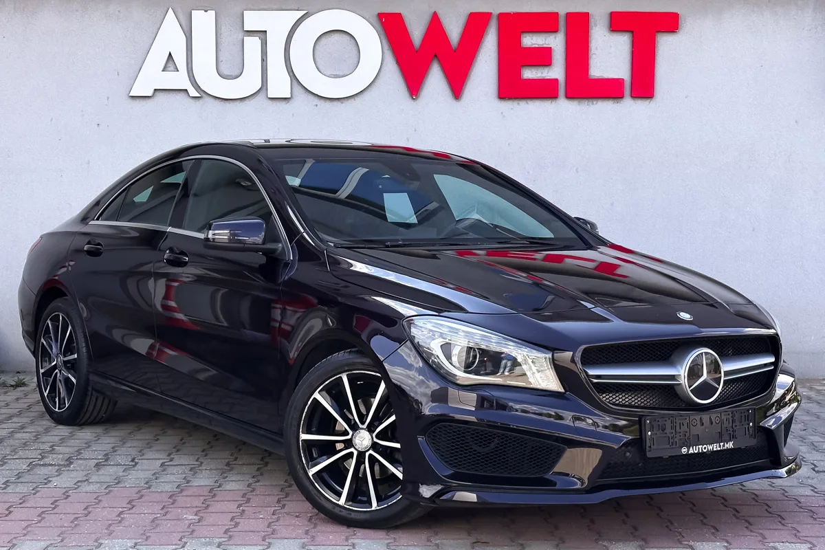 MERCEDES-BENZ CLA220 CDI 170HP AUTOMATIC AMG LINE LED HIGH PERFORMANCE LEADER SEATS HARMAN KARDON SURROUND 3D NAVIGATION