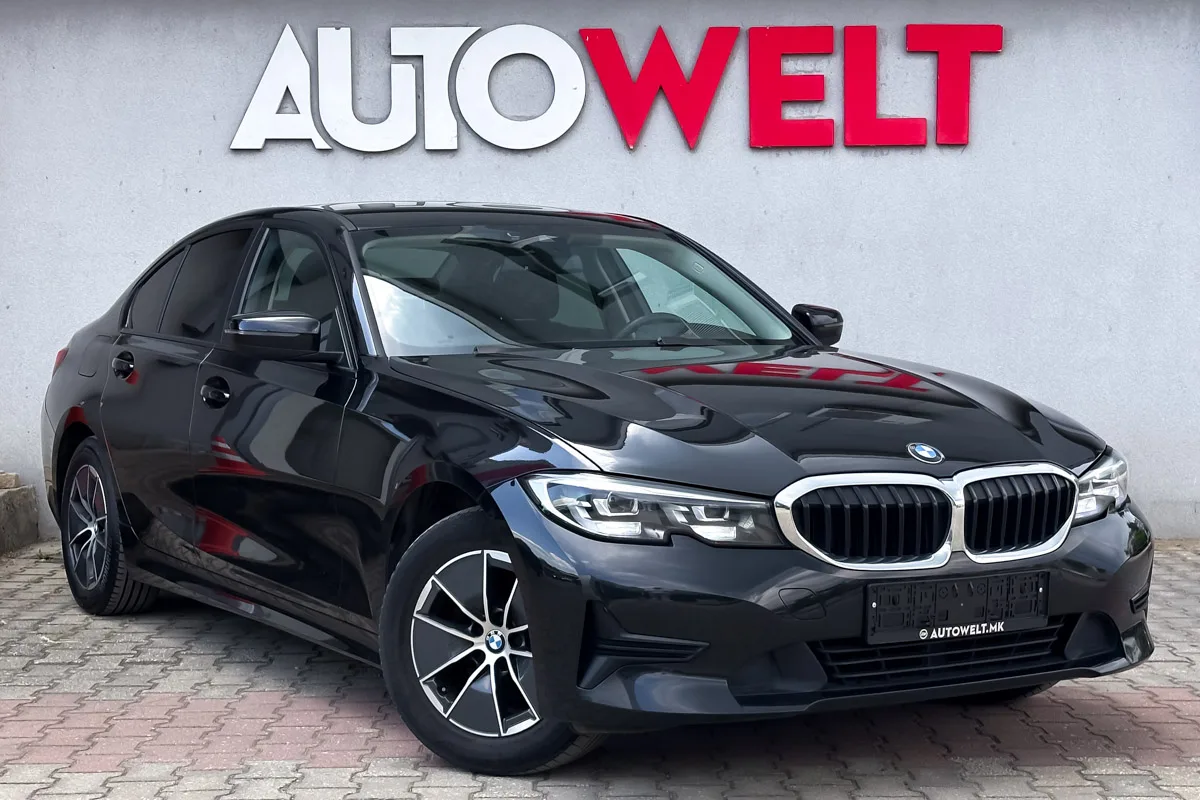 BMW 3 2.0D 136HP LED LIGHTS VIRTUAL COCKPIT 3D NAVIGATION 3-ZONE CLIMATRONIC DRIVE MODE  PARK ASSIST LANE ASSIST BRAKE A