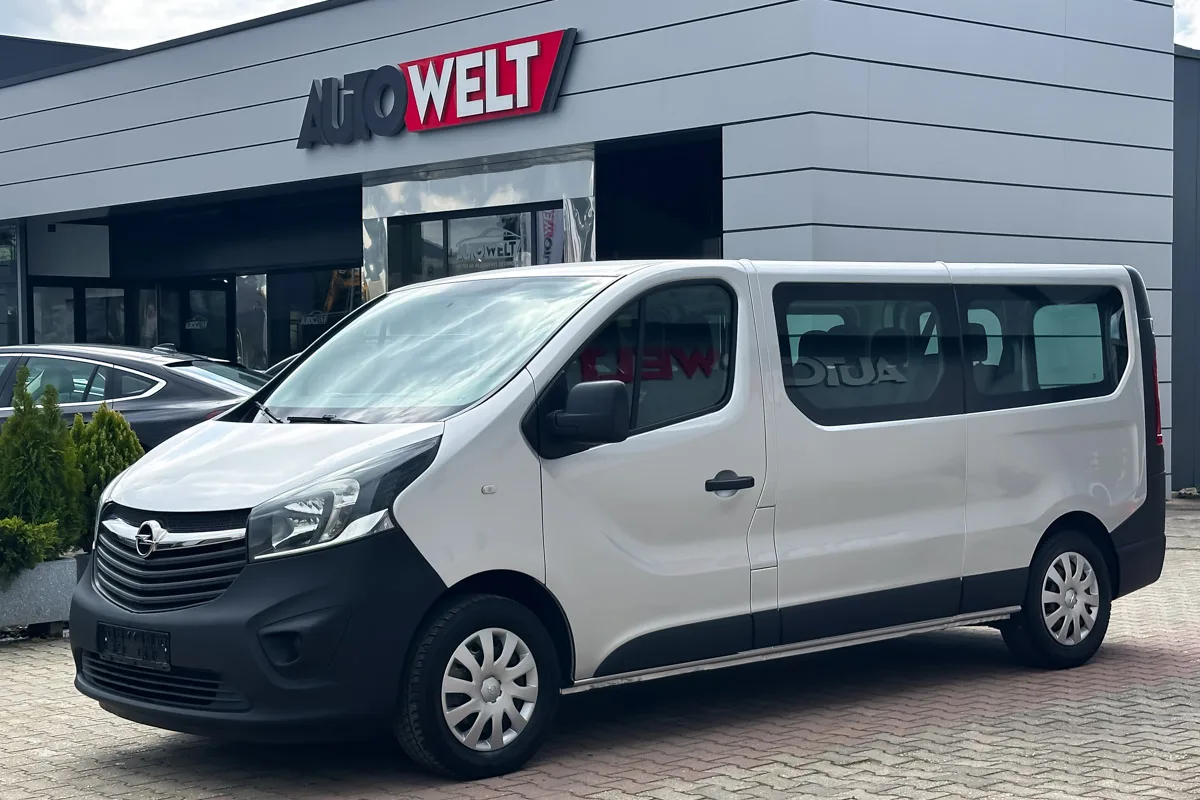 OPEL VIVARO 1.6 CDTI 120HP 9 SEATS  CLIMATIC CRUISE CONTROL SPEED LIMITER PARK ASSIST MUTIMEDIA RADIO TRIP COMPUTER BRAK