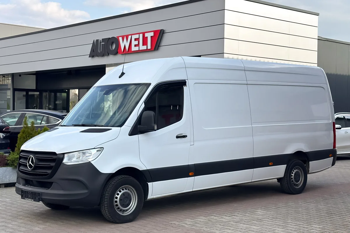 MERCEDES-BENZ SPRINTER 2.1 CDI 170HP ТОВАРНО CLIMATRONIC MULTIMEDIA RADIO CRUISE CONTROL SPEED LIMITER TRIP COMPUTER