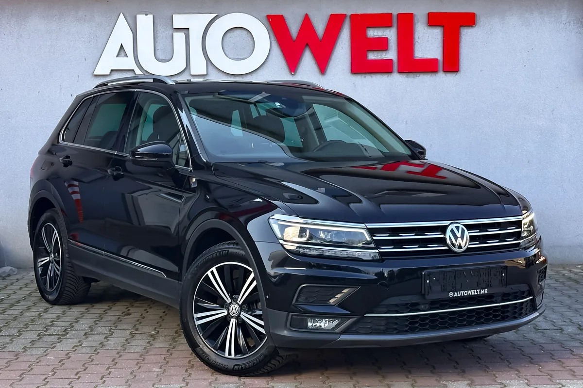VOLKSWAGEN TIGUAN 2.0 TDI 150HP HIGHLINE INTELLIGENT LIGHTS SYSTEM VIRTUAL COCKPIT PANORAMA ROOF NAPPA LEADER 3D NAVIGAT