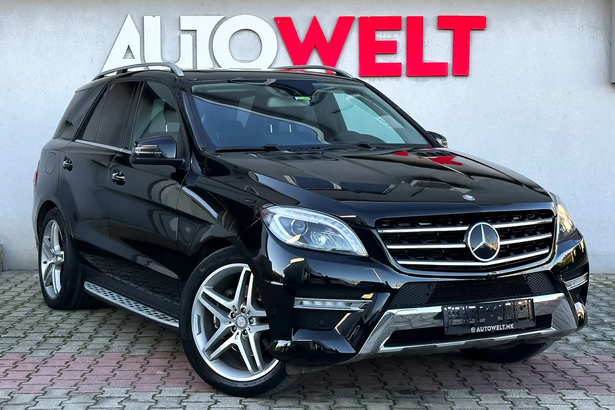 MERCEDES-BENZ ML350 CDI 258HP 4 MATIC AUTOMATIC 3 X AMG INTELLIGENT LIGHT SYSTEM PANORAMA ROOF 3-ZONE CLIMATRONIC AIRMAT
